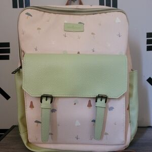 Charming Kids Backpack with Mushroom Design